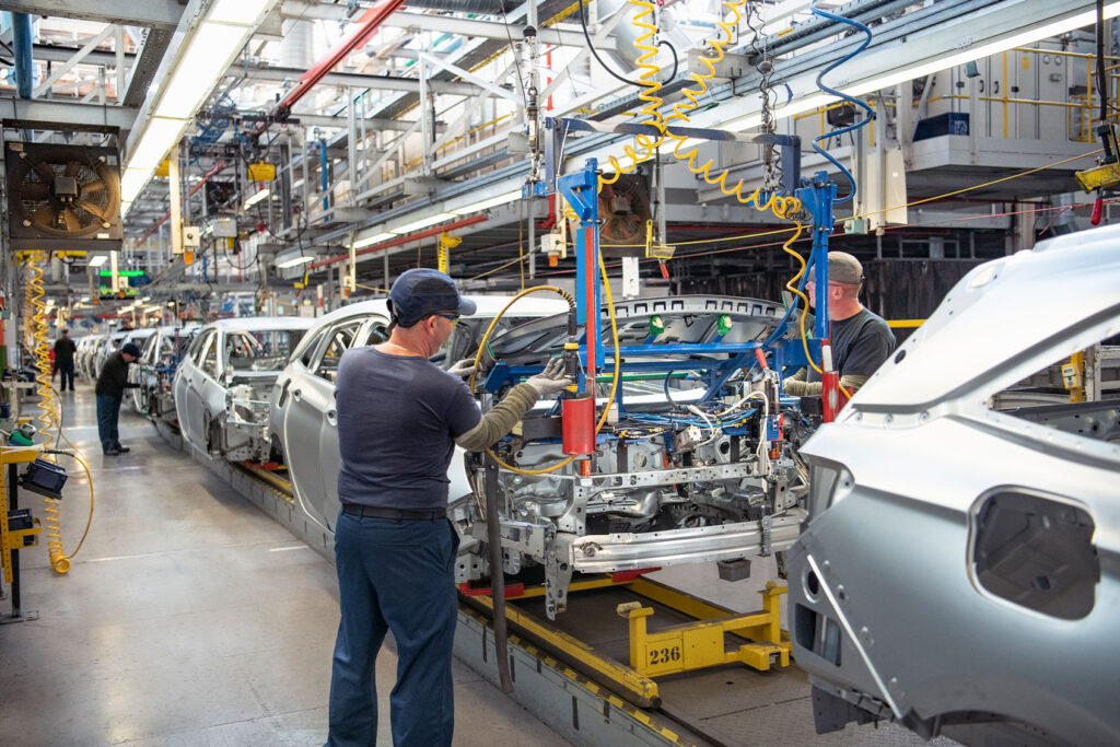 War, Tariffs and Currency Shocks Put Europe’s Factories Under Strain.